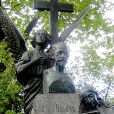 Peter Tchaikovksy's grave