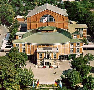 The Bayreuth Festspielhaus