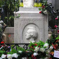 Chopin's grave