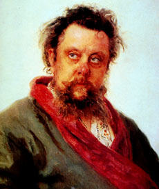 Modest Mussorgsky on death's door